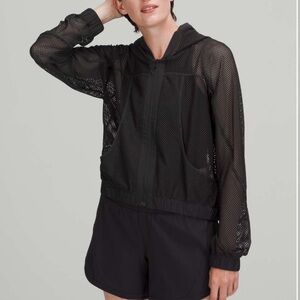 NWT lululemon athletica relaxed fit mesh jacket